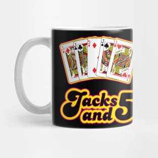 Jacks and Five Mug